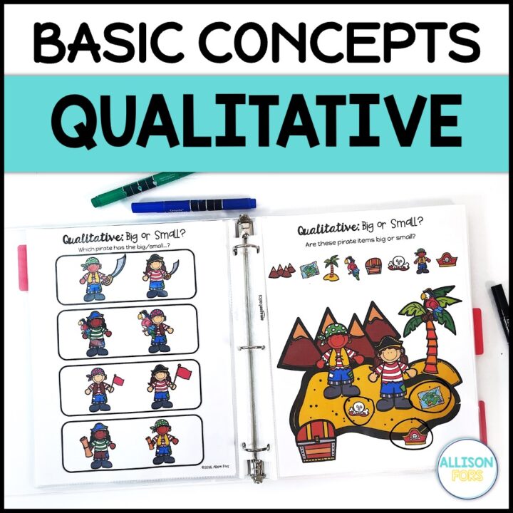 Qualitative Basic Concepts Speech Therapy, Special Education, & ESL ...