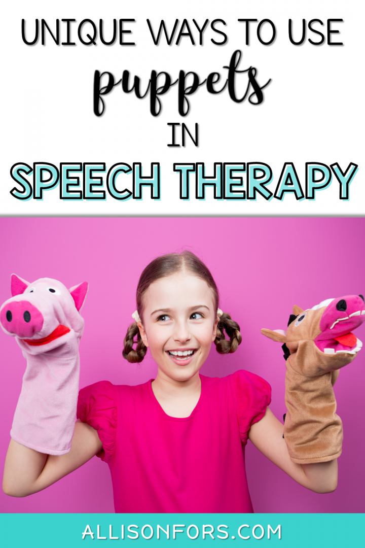 puppets speech therapy