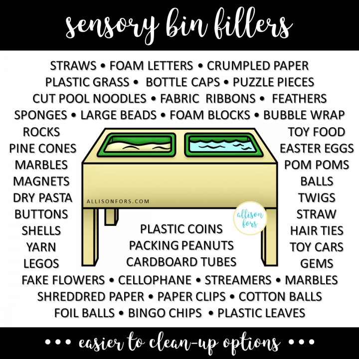 sensory bin fillers