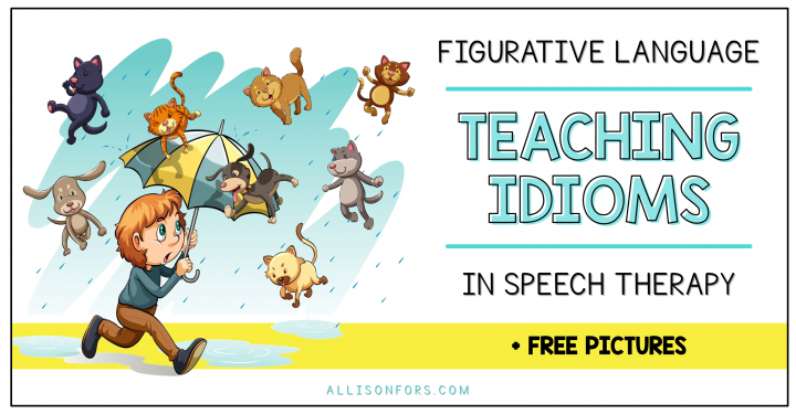 idioms speech therapy