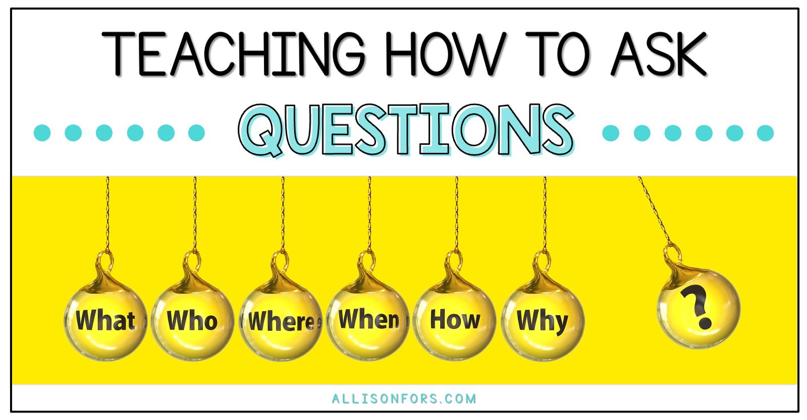 Teaching How to Formulate and Ask Questions