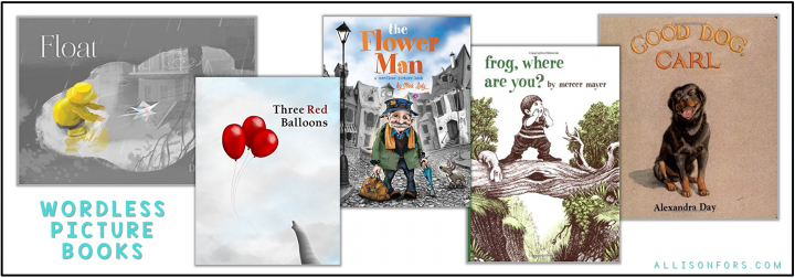 25 Wordless Picture Books for Speech Therapy