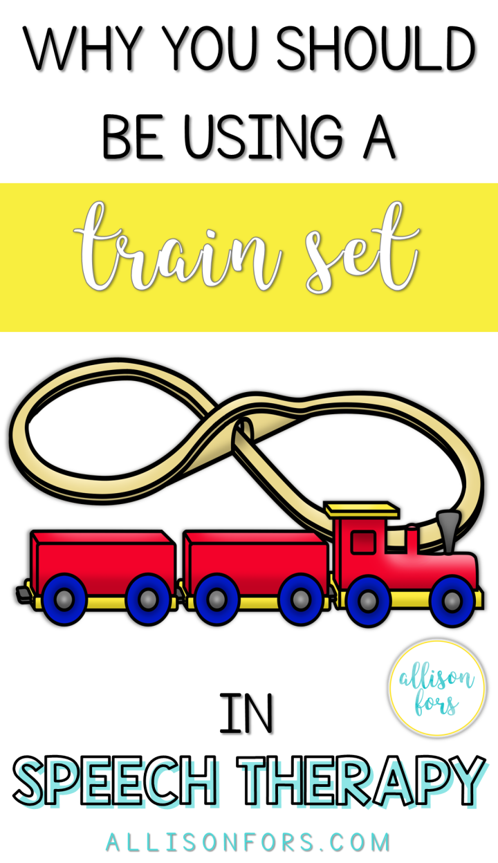 Train Set in speech therapy