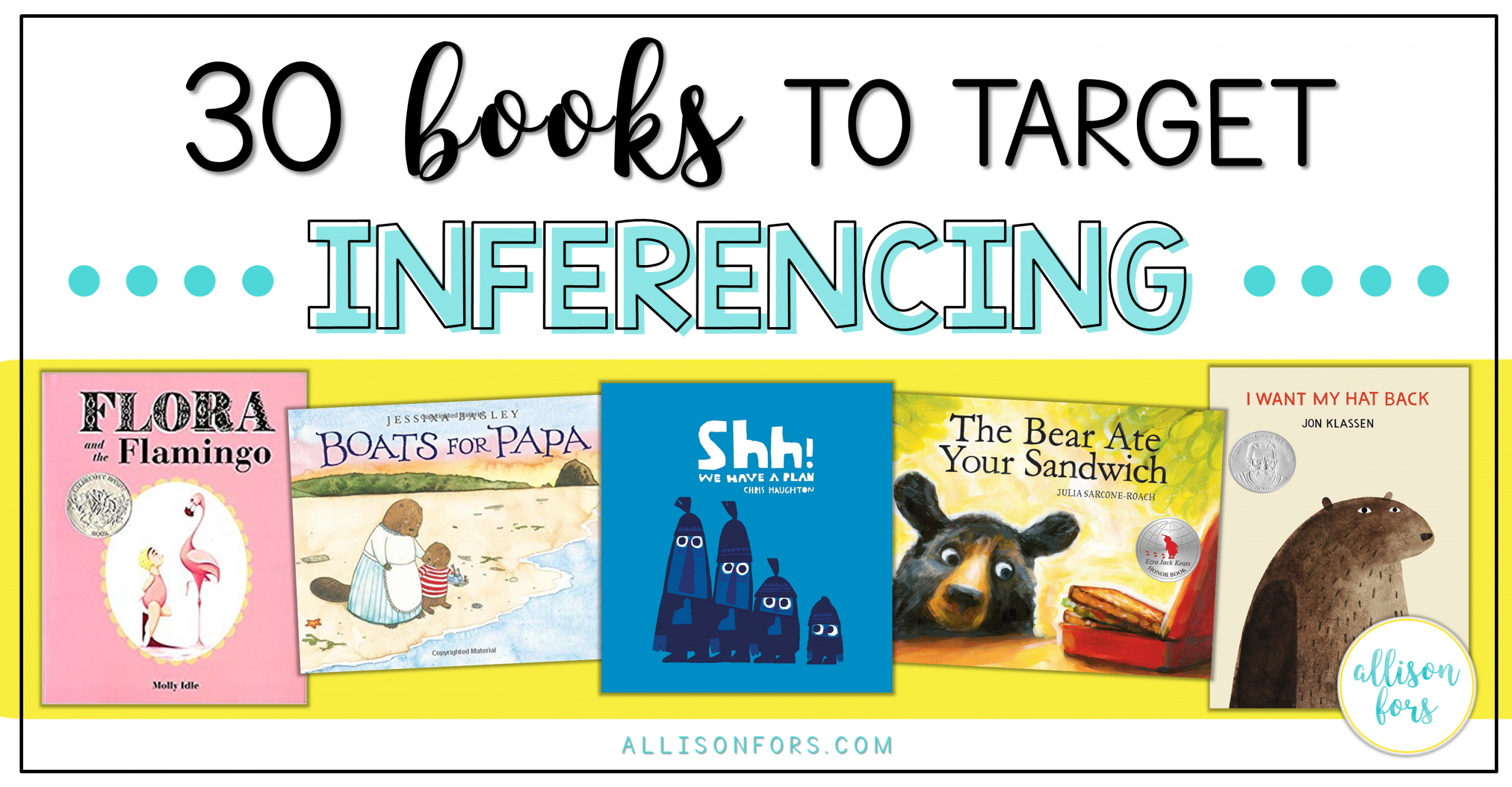 30 Books to Target Inferencing in Speech Therapy