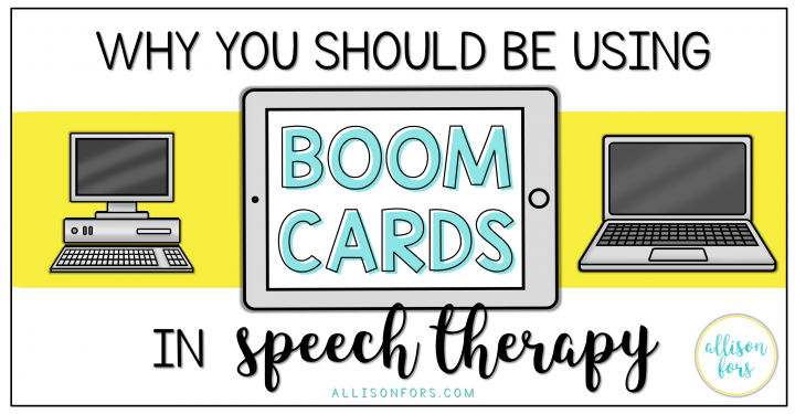 Using Boom Cards in Speech Therapy