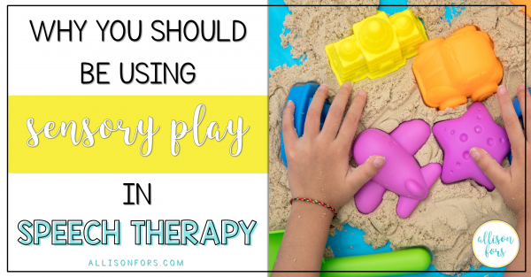 Sensory Play Speech Therapy