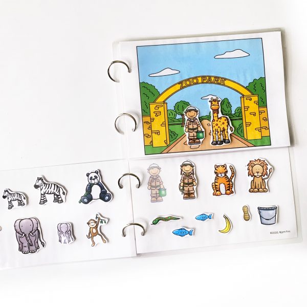 Zoo Interactive Book Speech Therapy - Image 4