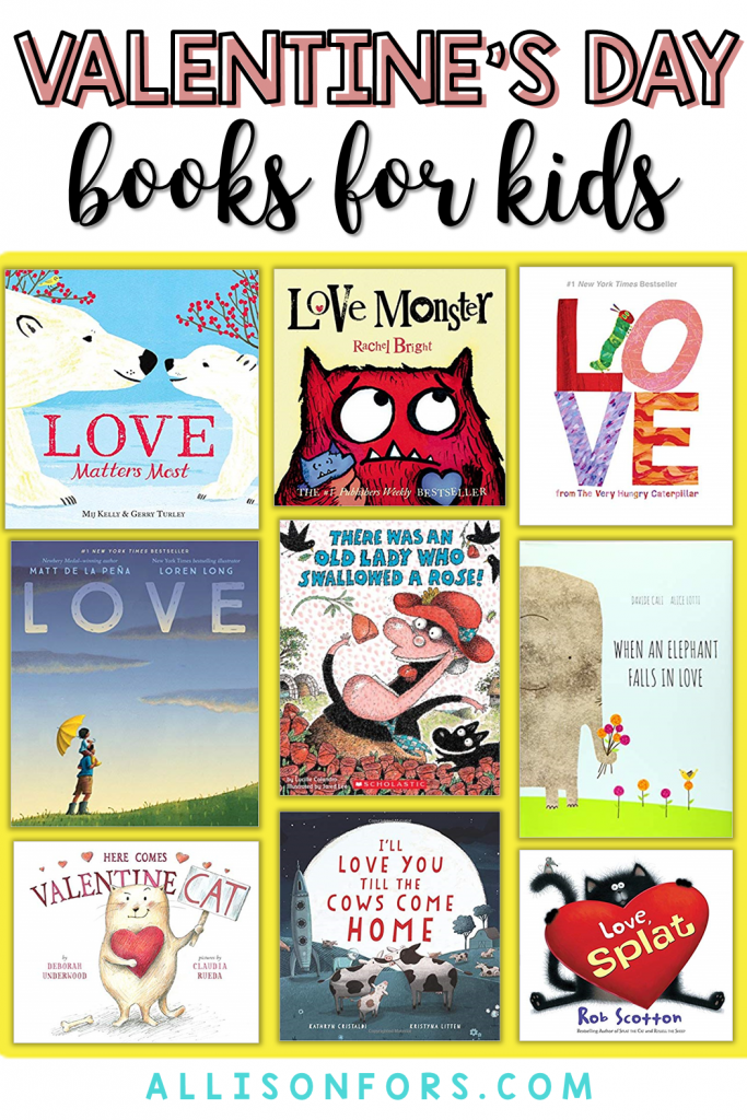 valentine's day books for kids