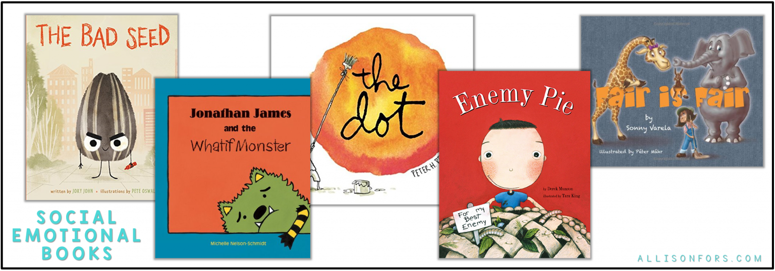 30 Social Emotional Books for Kids | Allison Fors