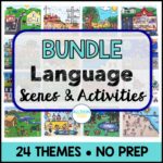 Picture Scenes for Speech Therapy - Language Scenes Bundle | Allison ...