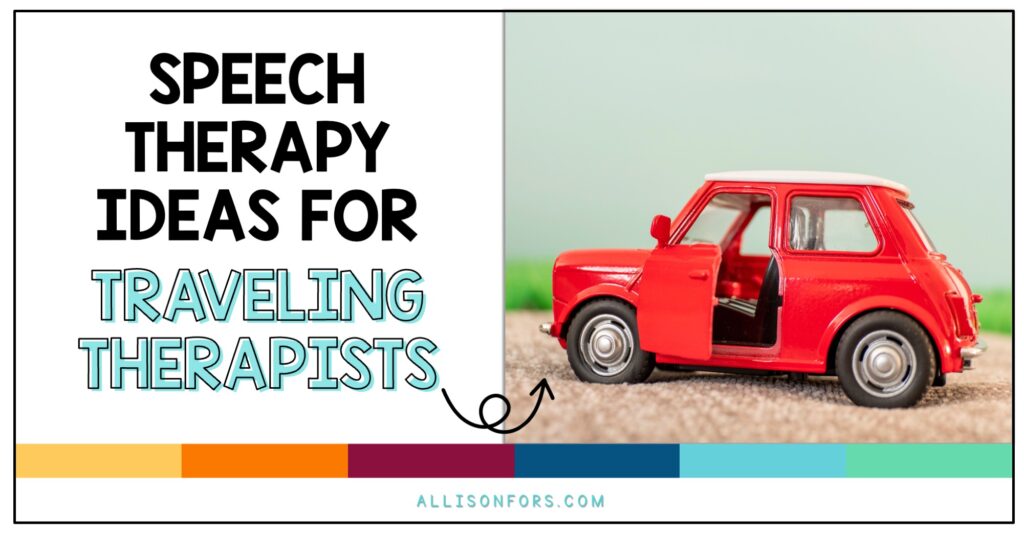 traveling slp ideas