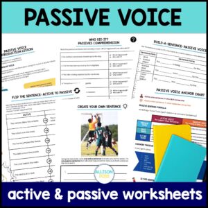 COVER passive voice
