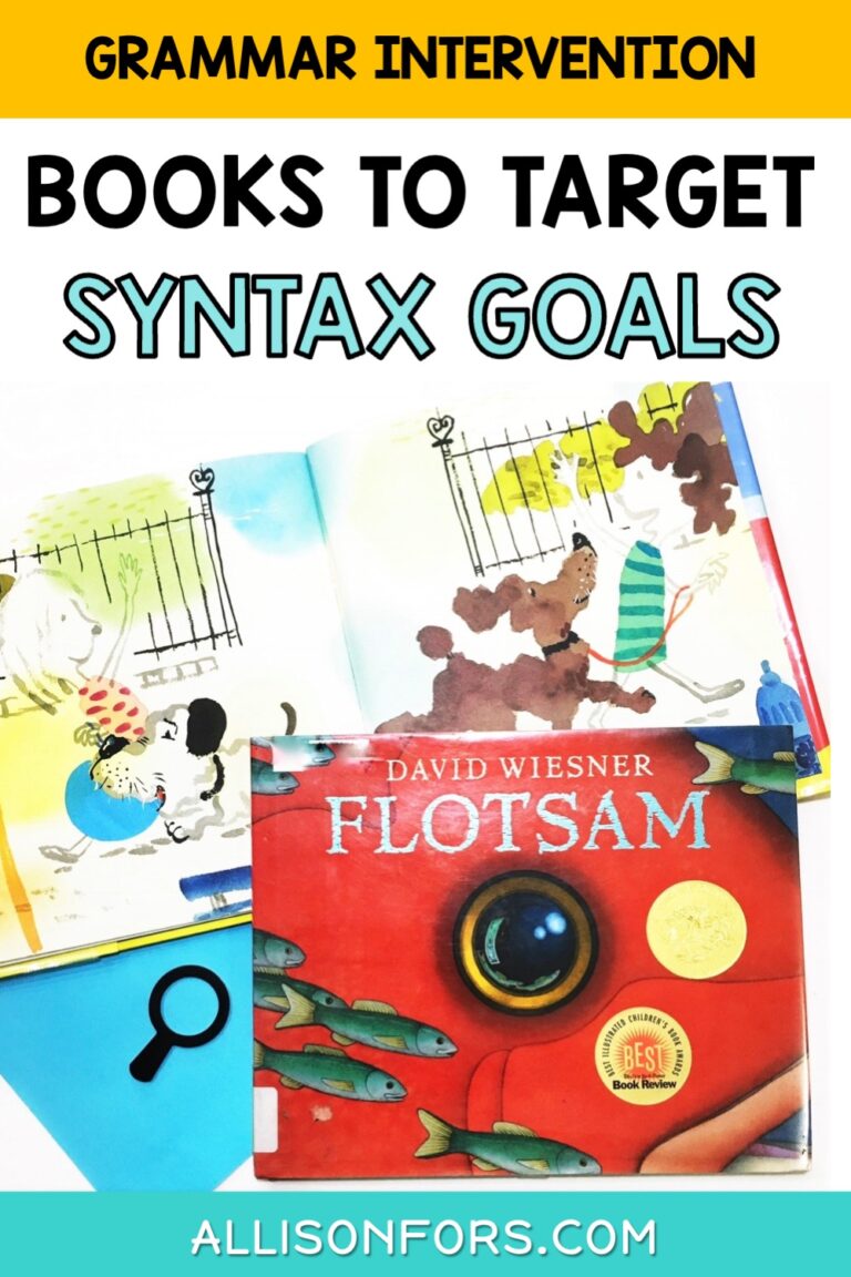 9 Books to Target Syntax in Order Students