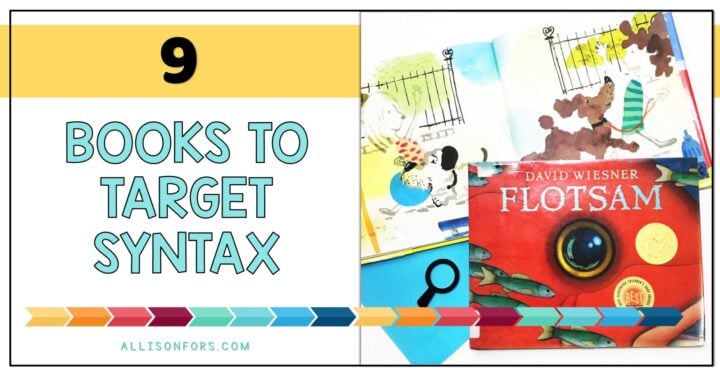 books to target syntax speech therapy