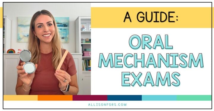 oral mechanism exams