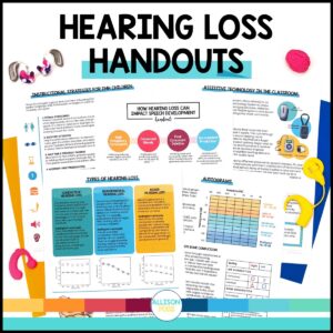 Hearing Loss Handouts COVER