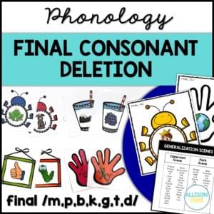 final consonant deletion cover